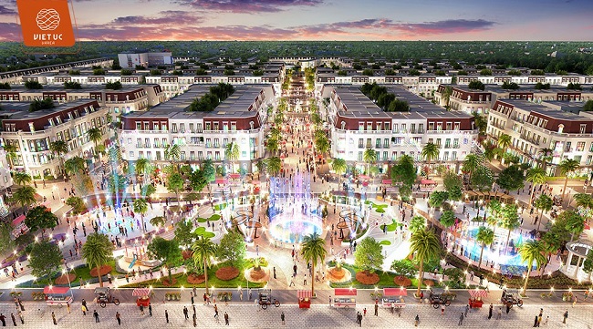 Dự án Khu đô thị Việt Úc Varea sắp hoạt động quảng trường nhạc nước Light Square