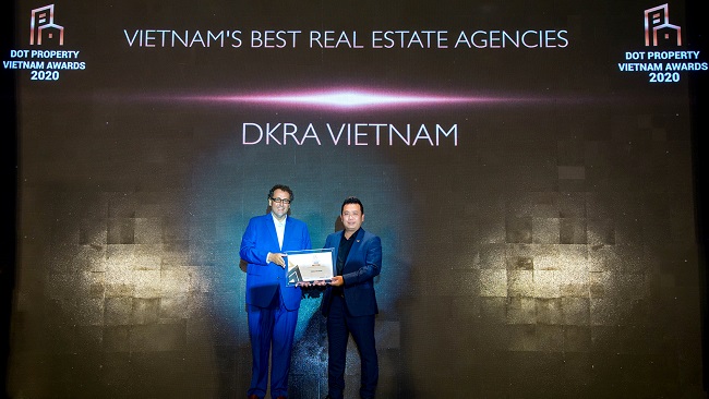 DKRA Vietnam bứt phá với 'cú đúp' giải thưởng Dot Property Vietnam Awards 2020