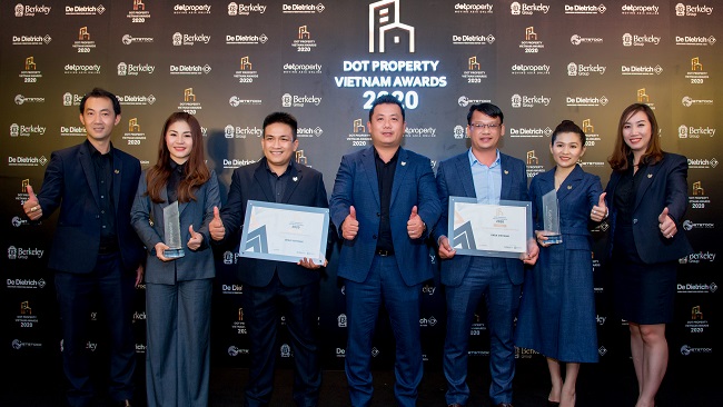 DKRA Vietnam bứt phá với 'cú đúp' giải thưởng Dot Property Vietnam Awards 2020 1