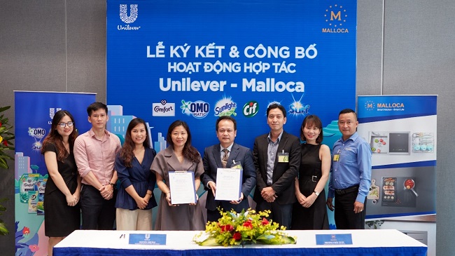 Thiết bị nhà bếp Malloca ký kết hợp tác chiến lược với Unilever