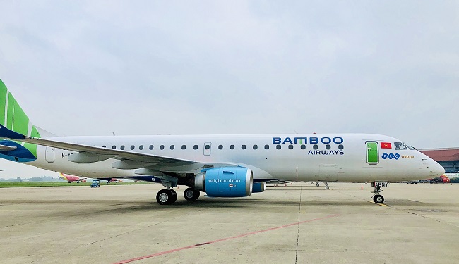 Bamboo Airways đón thêm phản lực Embraer, sẵn sàng tái khai thác đường bay thương mại 1