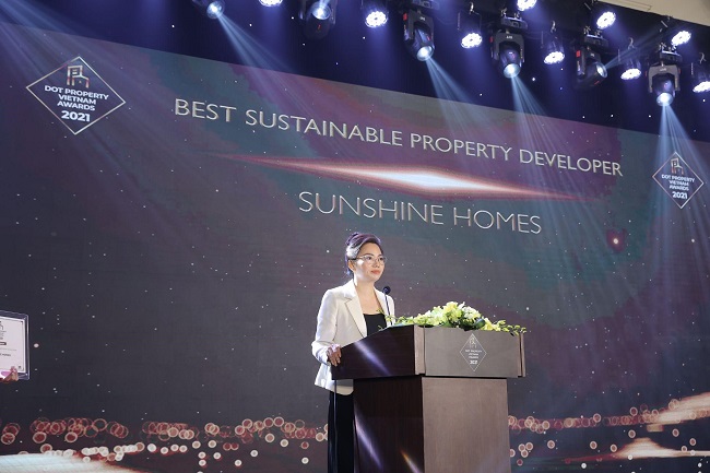 Sunshine Homes thắng đậm với nhiều hạng mục tại Dot Property Vietnam Awards 2021