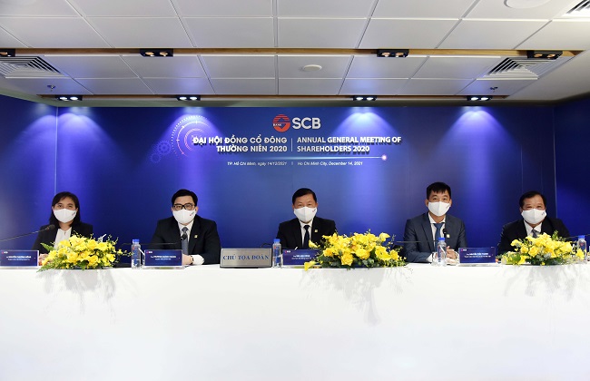 SCB tổ chức thành công Đại hội cổ đông thường niên năm tài chính 2020 1