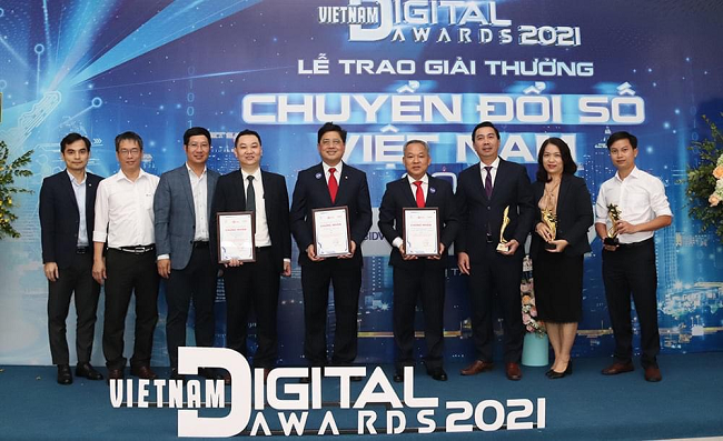 EVNGENCO3 nhận giải 'Sản phẩm, giải pháp công nghệ số tiêu biểu năm 2021'