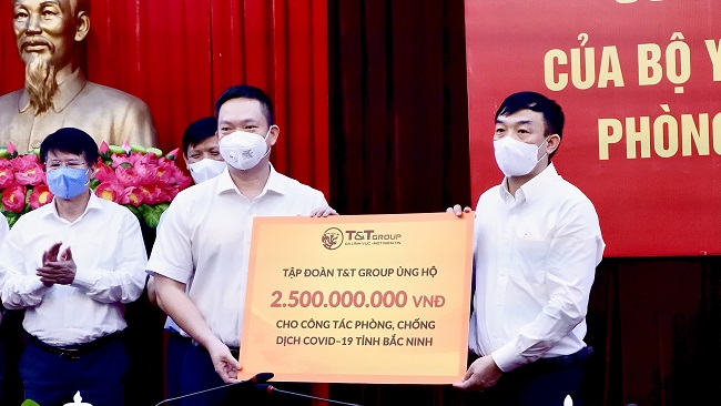 T&T Group ủng hộ 1.000 tấn gạo và 5 tỷ đồng tiếp sức Bắc Ninh, Bắc Giang chống dịch