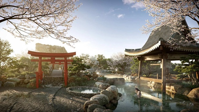 Đại gia địa ốc Nhật Bản đầu tư vào Ecopark triển khai siêu dự án khoáng nóng 1