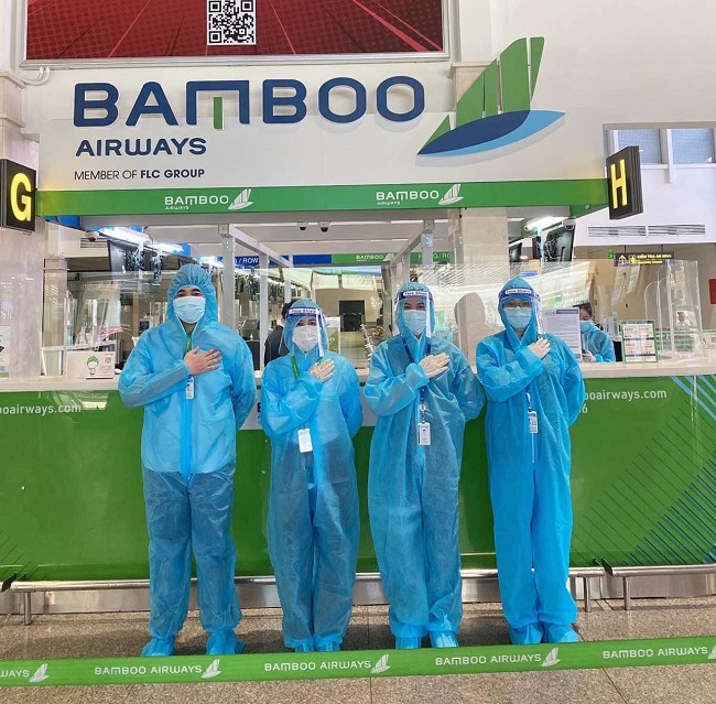 Bamboo Airways chở gần 200 công dân Thanh Hoá từ TP.HCM hồi hương