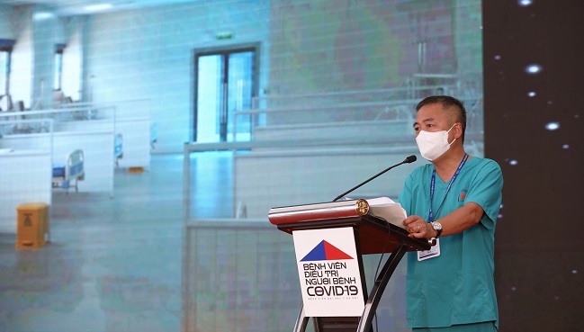 Hình ảnh Bệnh viện điều trị Covid-19 – Y Hà Nội mới khánh thành