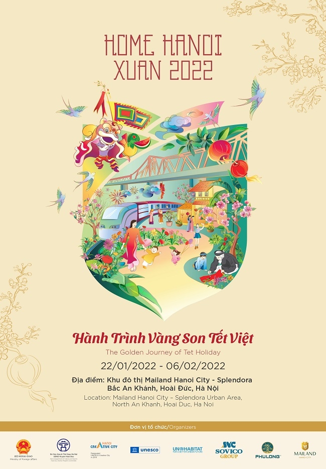 Lễ hội đường hoa xuân Hà Nội - Hành trình vàng son Tết Việt