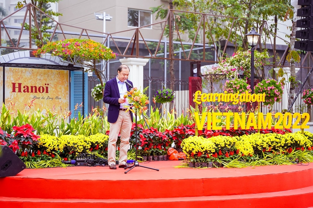 Tết Việt giàu bản sắc tại Đường hoa Home Hanoi Xuan 2022