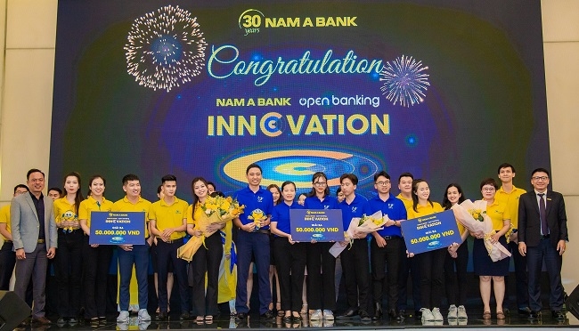 Top 7 dự án mang tính ứng dụng cao được vinh danh tại cuộc thi Nam A Bank - Openbanking Innovation 2