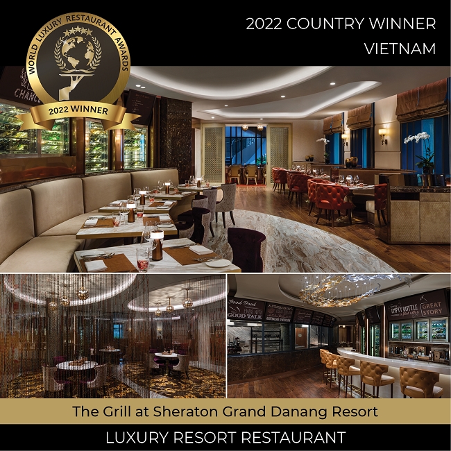 Khu nghỉ dưỡng Sheraton Grand Đà Nẵng nhận hai giải thưởng từ 2022 World Luxury Awards 1