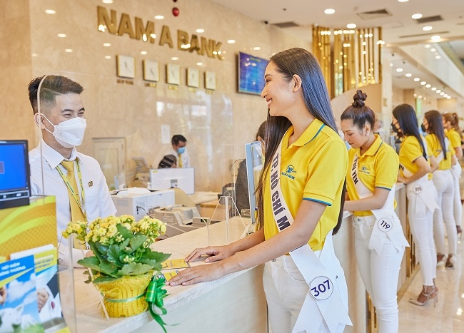 Nam A Bank đồng hành cùng Hoa hậu hoàn vũ Việt Nam 2022