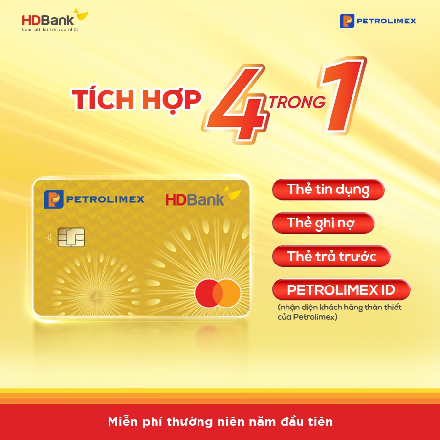 Bật mí cách hoàn được nhiều tiền nhất khi dùng thẻ HDBank Petrolimex 4 trong 1 1