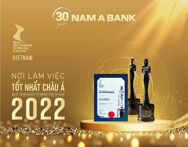 Nam A Bank tiếp tục nhận giải 'Nơi làm việc tốt nhất châu Á' 1