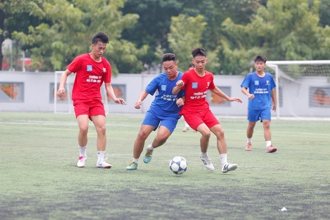 Giải bóng đá học sinh THPT Hà Nội- An ninh Thủ đô năm 2023 cúp Number 1 Active chính thức khai mạc 2