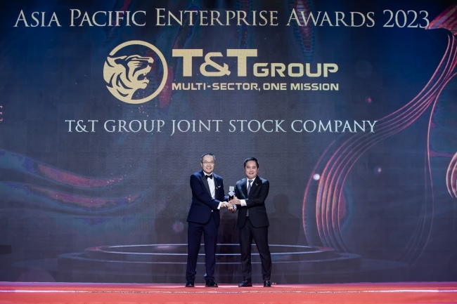 Phó chủ tịch T&T Group Đỗ Vinh Quang nhận giải Doanh nhân xuất sắc châu Á 2023 1