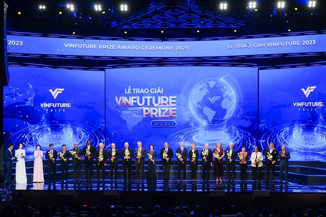 Giải thưởng VinFuture 2023 vinh danh 4 công trình khoa học 'Chung sức toàn cầu' 4