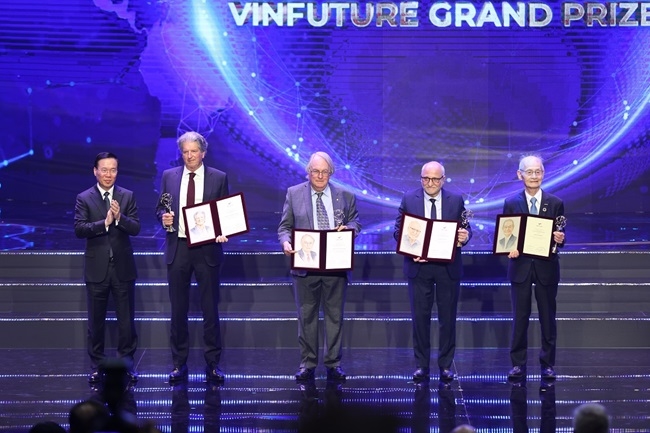 Giải thưởng VinFuture 2023 vinh danh 4 công trình khoa học 'Chung sức toàn cầu' 5