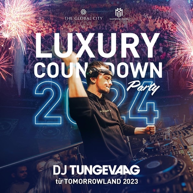 Heineken xác nhận mang DJ Tungevaag của Tomorrowland đến Luxury countdown party 2024 tại The Global City 1
