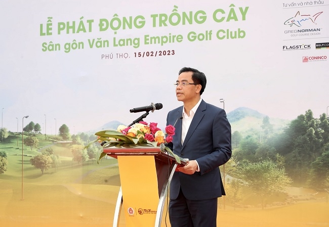 Phát động trồng cây phủ xanh 16 ha dự án sân golf tại tỉnh Phú Thọ 1