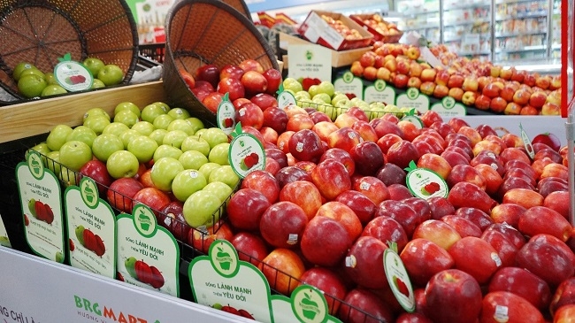 Rộn ràng mua sắm tại Lễ hội táo Washington siêu thị BRGMart 2023 2