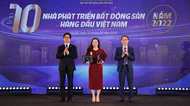 Sun Property trong Top 10 nhà phát triển bất động sản hàng đầu Việt Nam năm 2022