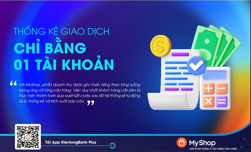 Ứng dụng KienlongBank Plus 'may đo' riêng tính năng cho chủ shop 1