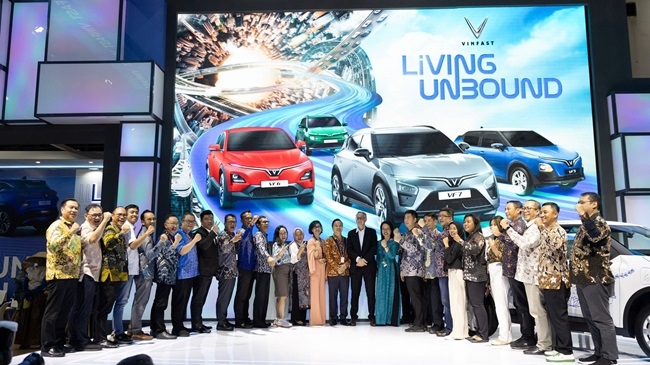 Màn ra mắt ấn tượng của VinFast tại Triển lãm Ô tô quốc tế Indonesia 7