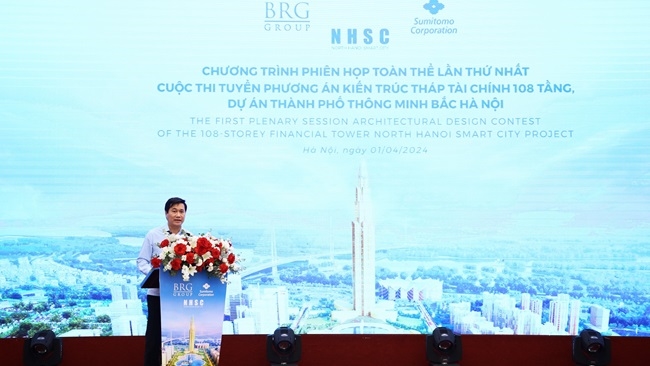 Tổ chức cuộc thi kiến trúc tháp tài chính 108 tầng dự án thông minh Bắc Hà Nội