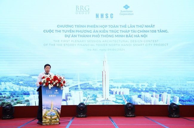 Tổ chức cuộc thi kiến trúc tháp tài chính 108 tầng dự án thông minh Bắc Hà Nội 1