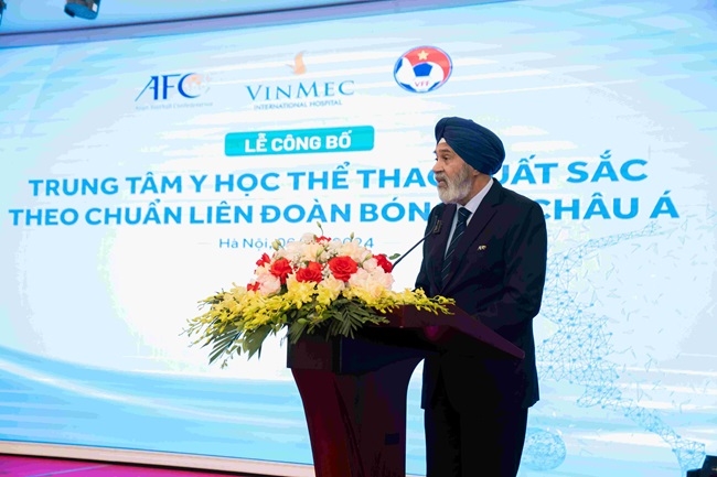 Đại diện duy nhất Việt Nam được công nhận là Trung tâm y học thể thao xuất sắc châu Á 3