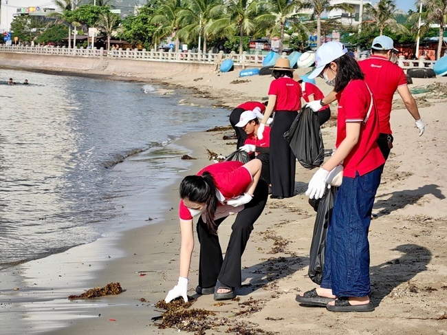 Gần 1.000 nhân viên SeABank làm sạch bờ biển tại 11 tỉnh thành 4