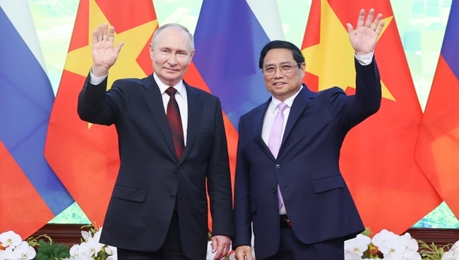 Việt Nam và Nga sẽ đẩy mạnh hợp tác về dầu khí, năng lượng