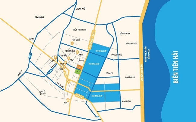 Tiền Hải sở hữu khu công nghiệp lớn nhất Thái Bình