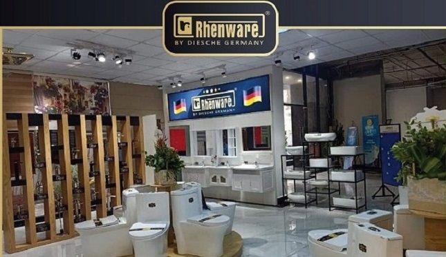 Hình ảnh showroom trưng bày sản phẩm Rhenware