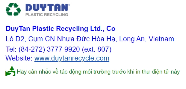 Nhựa Duy Tân: Mong muốn xây dựng hình ảnh Việt Nam là quốc gia đi đầu về xử lý rác thải nhựa