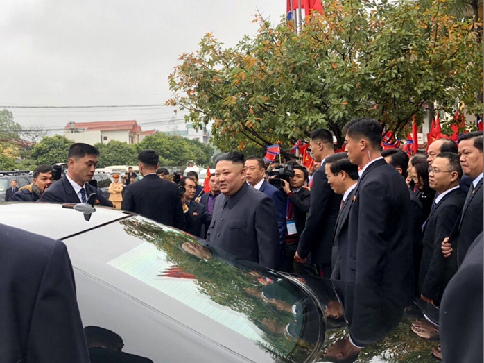 Những hình ảnh đầu tiên của Chủ tịch Triều Tiên Kim Jong-un tại Việt Nam 12