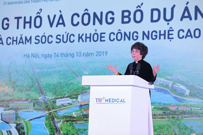 Tập đoàn TH động thổ Dự án Tổ hợp Y tế và Chăm sóc sức khỏe công nghệ cao đầu tiên tại Việt Nam