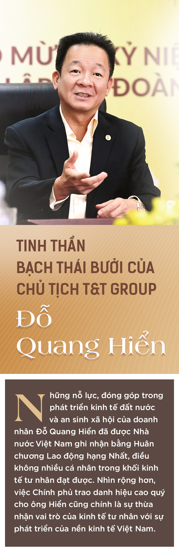 Tinh thần Bạch Thái Bưởi của Chủ tịch T&T Group Đỗ Quang Hiển