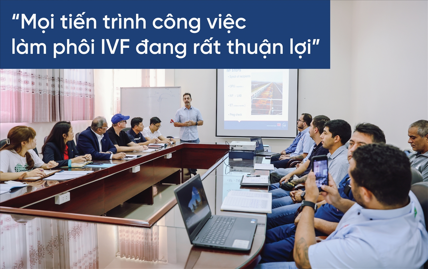 Trang trại đầu tiên tại Việt Nam thụ tinh ống nghiệm cho… bò sữa 9