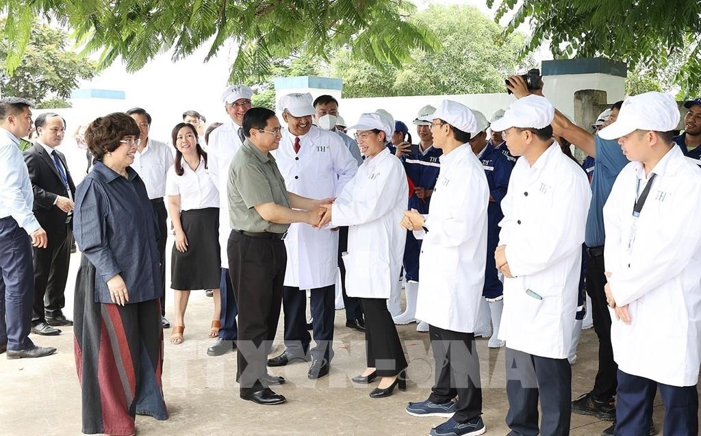 Thủ tướng Phạm Minh Chính thăm các dự án của tập đoàn TH