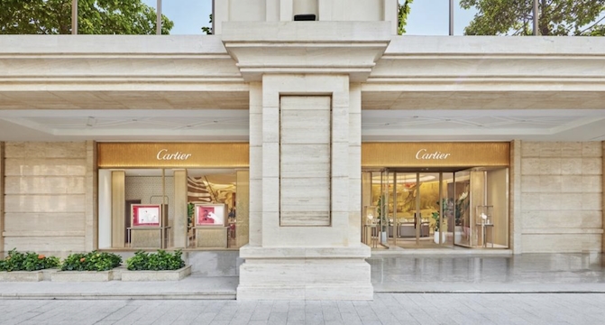 Cửa hàng flagship đầu tiên của Cartier tại TP. HCM