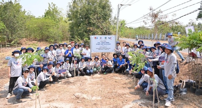 TCP nỗ lực vì một Việt Nam xanh, chung tay phát triển rừng phòng hộ