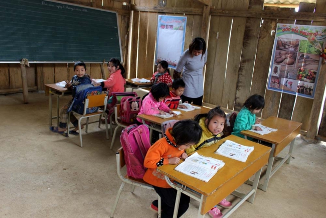 TNG Holdings Vietnam gây quỹ xây trường học cho trẻ em vùng cao