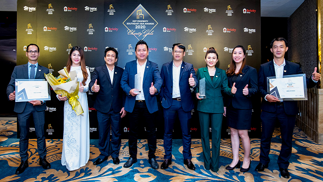 DKRA Vietnam đón nhận bộ đôi giải thưởng bất động sản