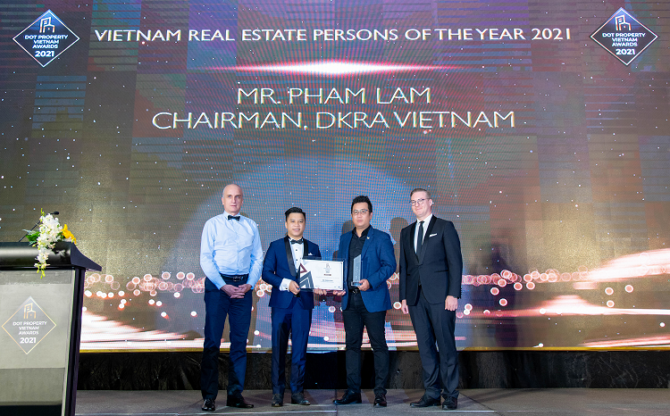 DKRA Vietnam 3 năm liên tiếp thắng lớn Dot Property Vietnam Awards 2