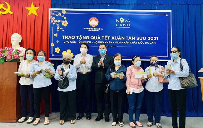 Nova Group hỗ trợ hộ nghèovà nạn nhân chất độc da cam tỉnh Đồng Nai 2
