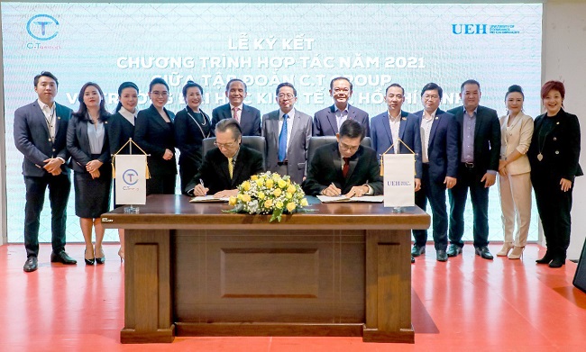 C.T Group ký hợp tác chiến lược với Đại học Kinh tế TP.HCM