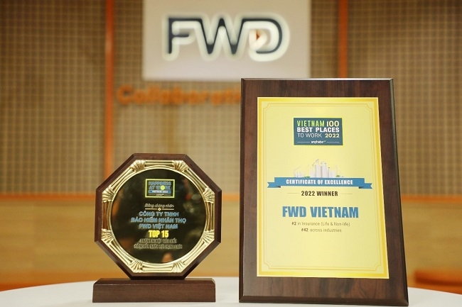 FWD nhận nhiều giải thưởng uy tín về nhân sự trong nước và quốc tế 1